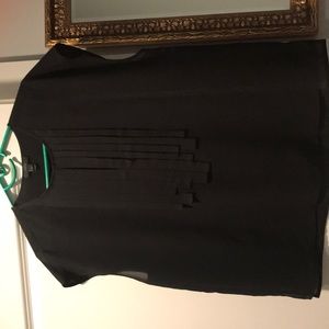 J crew flutter silk top